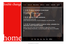 Tablet Screenshot of doublechange.org